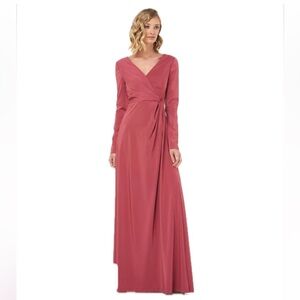Kay Unger Formal Gown in Rose. Size 16. NWT